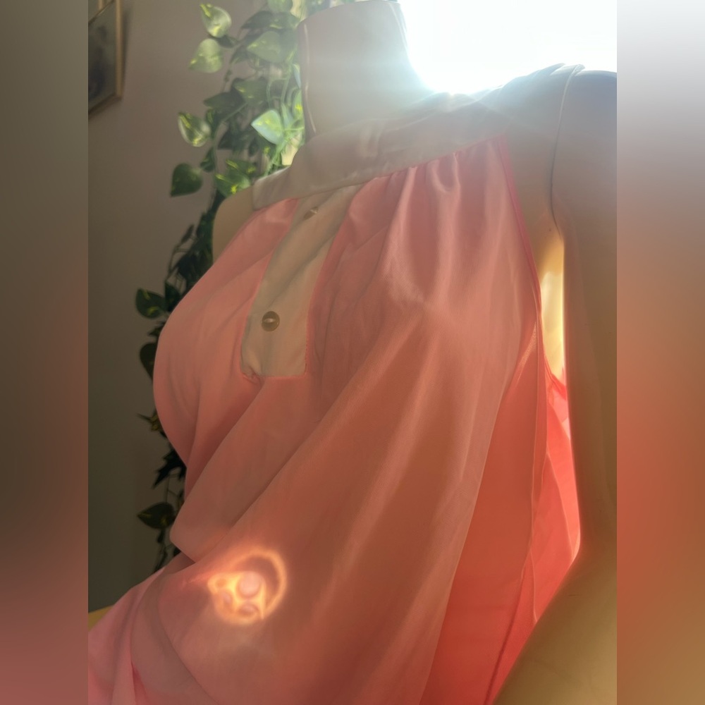 ✨💗 Vintage Pink Nightgown Dress by Pink Lady 🎀 - Rare Find 🎀✨
